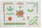 Preview: PERMIN Cross stitch patterns Jul Mönster Christmas